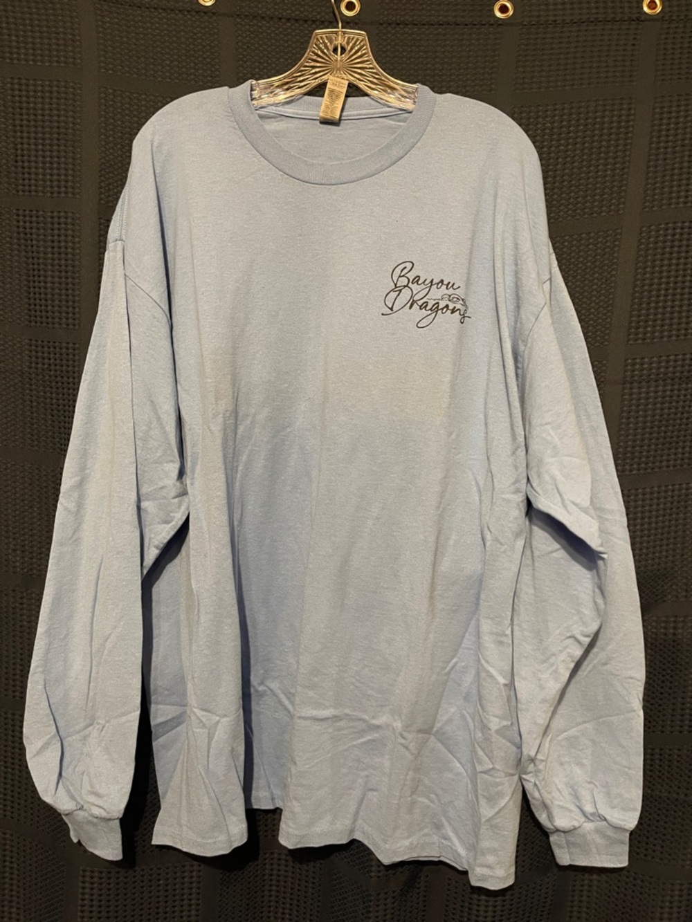 Bayou Dragon Light Blue Long Sleeve Tee